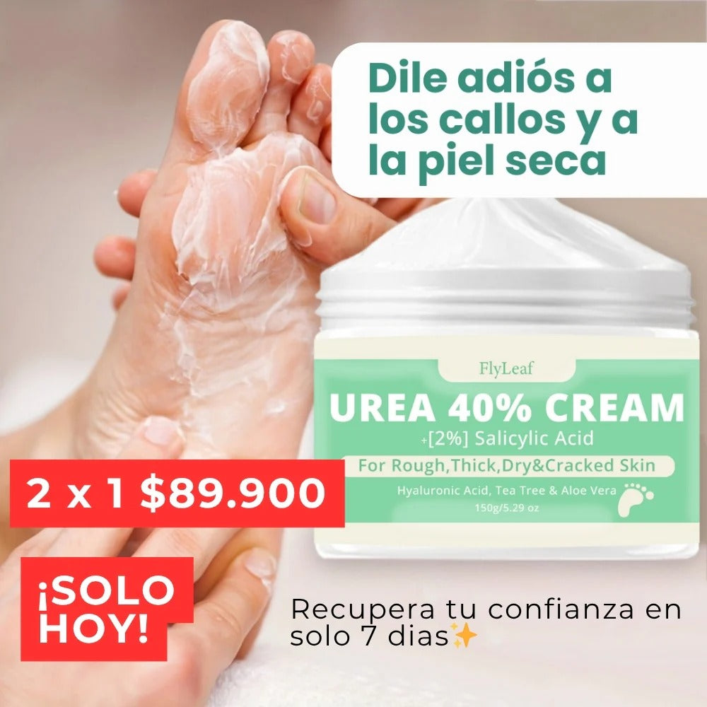 Crema Reparadora FlyLeaf Urea 40%™ | 2 X 1 SOLO HOY